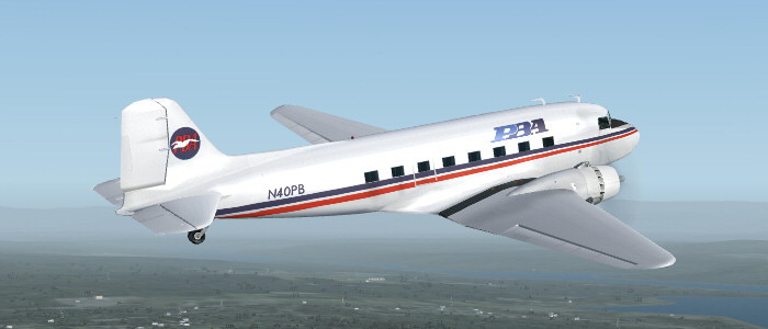 Douglas DC-3 - TWA DC-2 for Microsoft Flight Simulator